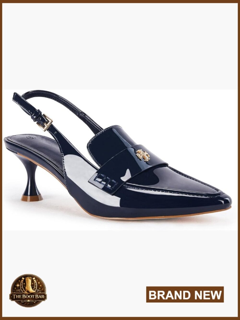 Pointed Toe Kitten Heel Sandals Slingback Ankle Buckle Dress Shoes